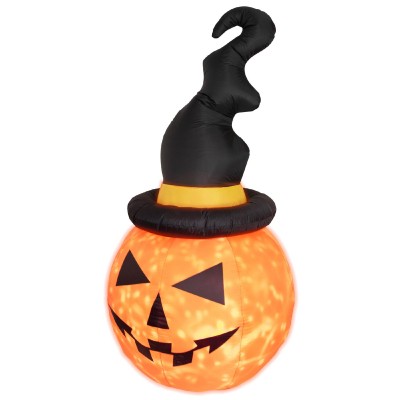 Halloween dovleac gonflabil, 180 cm, proiector LED in interior - KD 180 T